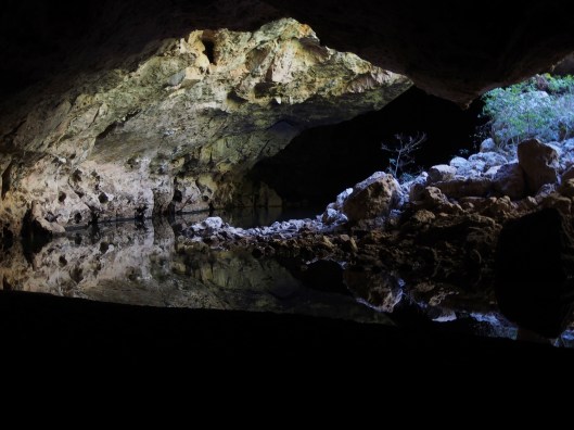 Tunnel creek.  Given that we were exploring with a small baby and without a decent torch between us, this actually did feel quite adventurous.