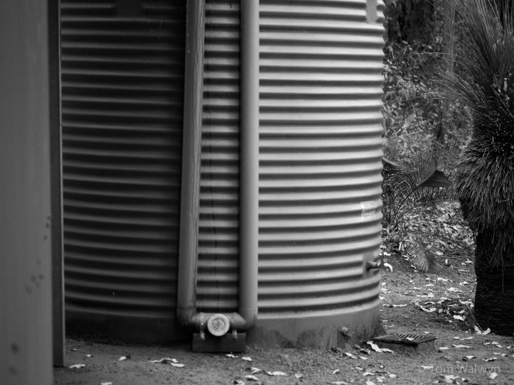 The hut's empty when we arrive, and there's water in the tanks.  Somewhat unsurprisingly we're all quite tired, so dinner quickly fades into bed-time