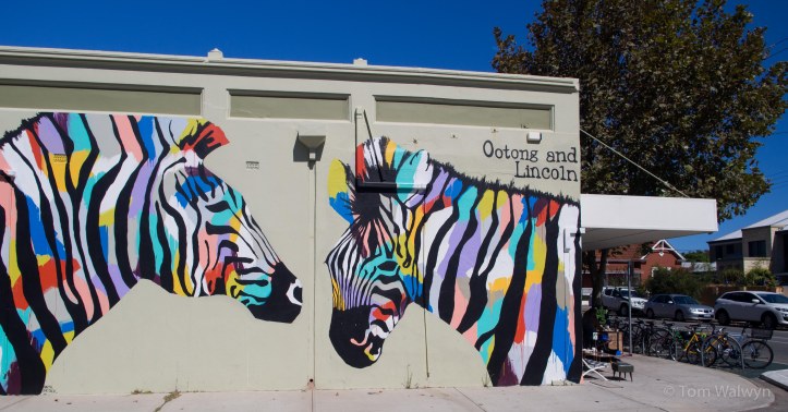 Boisterously eye-catching - and most definitely not destructively defacing.