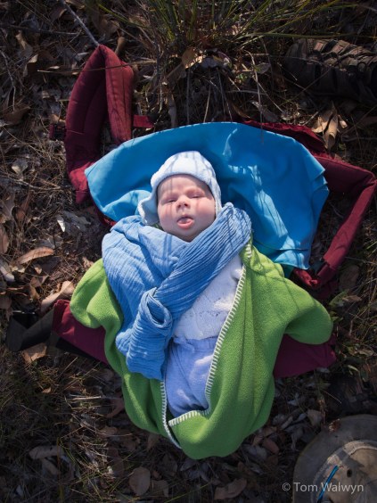 Bryn waits for the off - just under an hour to the bikes.