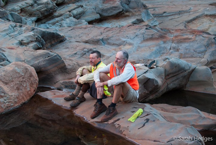 Stuart and Rob, who, after this adventure is done, will swap stories with us in Freamantle over tea and cake.  We'll see you in Tas, boys 
