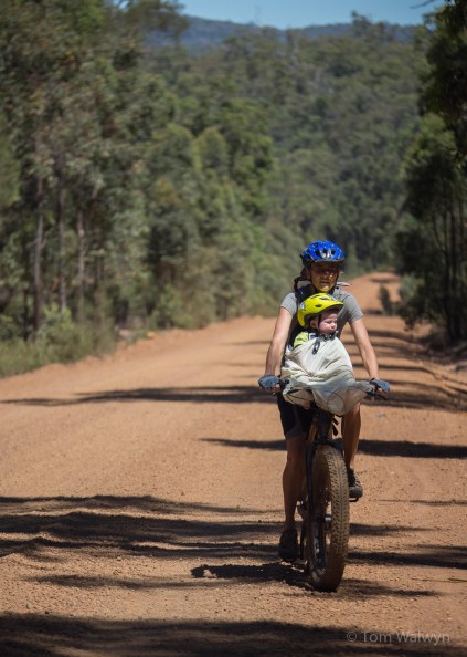 Cutting the full 63km loop short as we only had the day.  Finishing the afternoon on the Nanga road - nicely empty