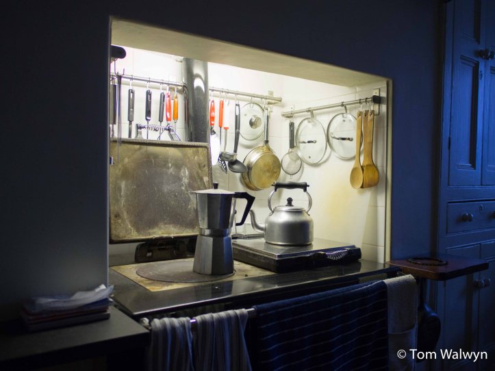 The centre of the house - a place of warmth, coffee and food