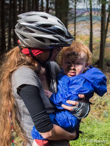 with the odd muddy face-plant