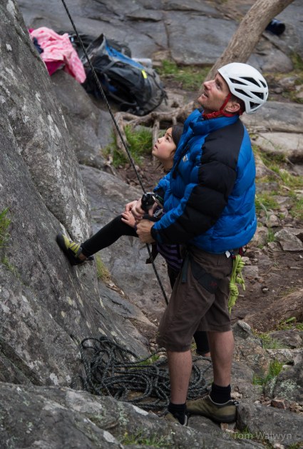 Rob (the second of that name - Western Australian this time) under the keen supervision of Chae Saam