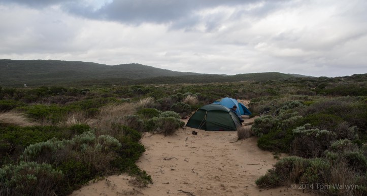 All the camping shelter to be had.  