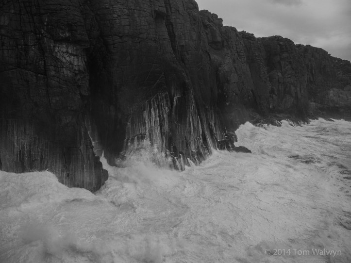 How far down a climb to start is a judgement call.  We didn't get to the bottom of most of the routes we climbed this weekend