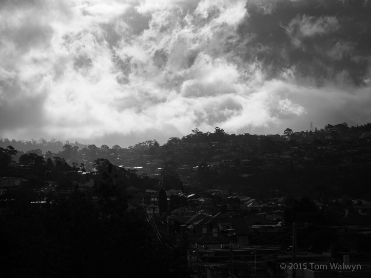 Hobart doesn't auger well for good weather