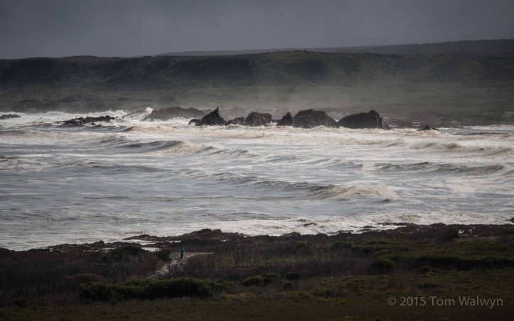 This part of the world can and does throw everything at you.  We've managed to chance upon pretty benign weather, but there're still quite enough hints of what we're being spared.  Atmosphere and some...