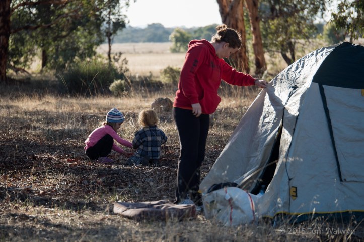 Our overnight stop is at a property owned by Tim's friend Alex.  Bryn and Meg are having a great time