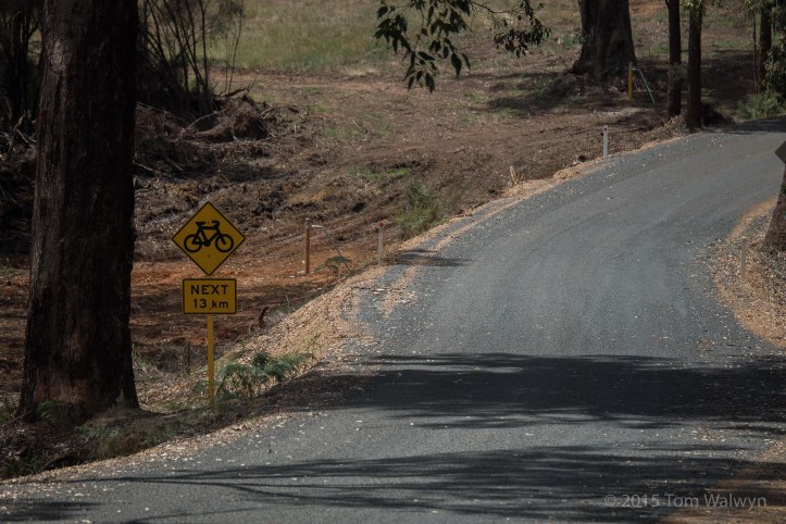 13km of uphill road - maybe that should have encouraged us with the prospect of an easier ascent, but mostly it depressed us.